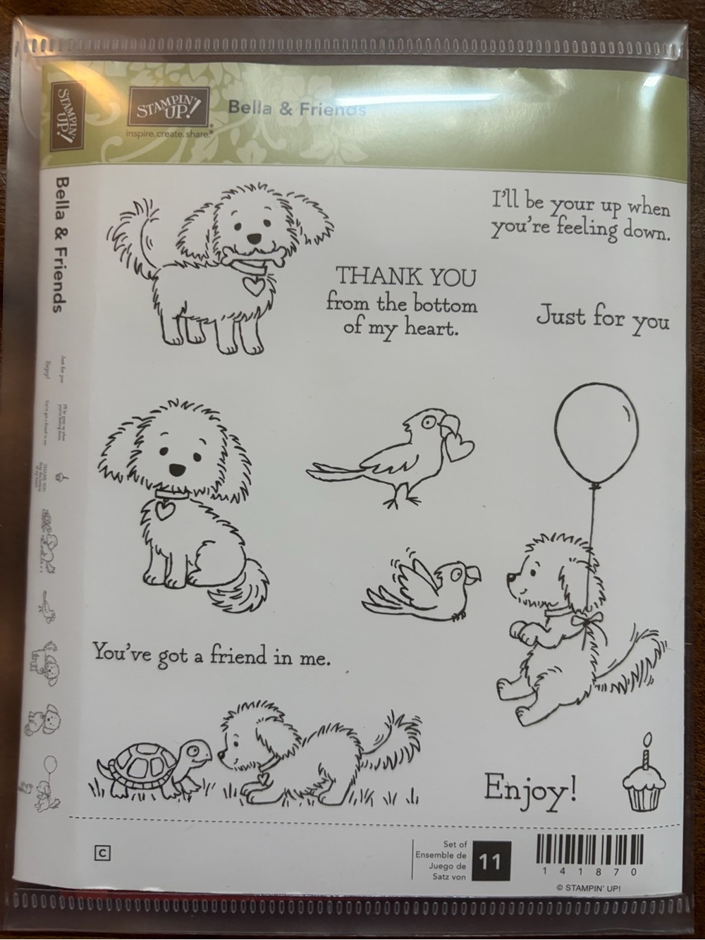 Stampin' Up! Bella & Friends  Stamp Set